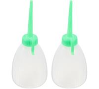 FOMIYES 6 Pezzi Oliatore per Macchina da Cucire Beccuccio lungo 150ml Verde | Plastica, Applicazione Precisa per Lubrificazione, Design Vuoto Versatile, per Attrezzature Meccaniche e Cucito