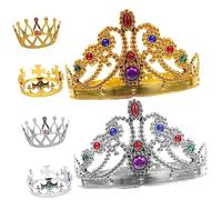 FOMIYES 6pezzi Corona Di Compleanno Per Feste Corone Decorative Per Costumi Compleanni Feste Di e Re Cerchietto Per Decorazioni