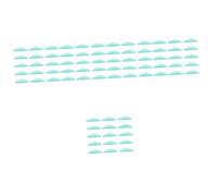 FOMIYES 75paia Cuscinetti Silicone Per Perming Ciglia Strumenti Per Sollevamento Ciglia Adatte Ogni Forma Occhio