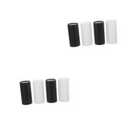 FOMIYES 8 Pezzi Porta Fazzoletti Rotondo per Auto Dispenser Cilindrico Compatibile con Portabicchieri Tovaglioli Morbidi e Ricaricabili per Auto Camion Ufficio e Casa Design Portatile e