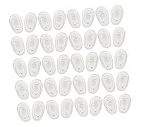 FOMIYES 80 Paia Di Cuscinetti Per Occhiali Per Il Naso Occhiali In Plastica Ponte Nasale Per Montatura Per Cuscinetto In Silicone