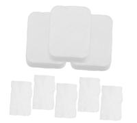 FOMIYES 8pezzi Dischetti Di Cotone Struccanti Per Rimozione Del Trucco Degli Occhi Quadrati Bianchi Per Tutti i Tipi Di Adatti Per Impacchi Umidi e Cura Personale