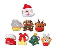 FOMIYES 8pezzi Elastici Per Capelli Natalizi Decorati Elementi Natalizi Design Forma Di Cartone Animato Comodi Per Quasi Tutte Le Occasioni Specialmente Per Natale Per Ragazzo Ragazza Raga