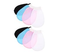 FOMIYES 8pezzi Guanto Esfoliante Per Doccia e Bagno Realizzato in Fibra Di Viscosa e Sabbia Media-fine Per Rimuovere La Morta e Offrire Una Pulizia Profonda Senza Irritare La Adatto Tutti