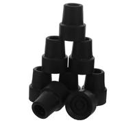 FOMIYES 8pezzi Punte in Gomma Resistenti per Bastoni da Passeggio da Ricambio per Punta per Punta del Bastone Copertura del Adatta per Donne Uomini e Anziani