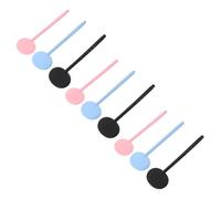 FOMIYES 9 pezzi Occluder Occhio in Plastica per Esami Optometrici Leggero e Riutilizzabile Strumento Compatto per Test Vista e Screening Strabismo Rosa e Nero