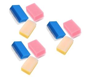 FOMIYES 9 Pz tocca la spazzola per massaggi massaggiatore per bambini spazzola massaggiante per il corpo spazzola per il cuoio capelluto del bambino spazzola appena nata massaggio lavabo