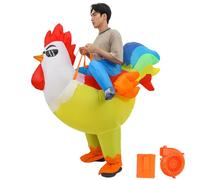 FOMIYES Abbigliamento Gonfiabile Oggetti Di Scena Costume Divertente Costume Gonfiabile Da Costume Da Pollo Costume Gonfiabile Da Pollo Per Adulti Costume Gonfiabile Da