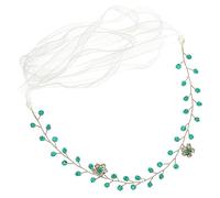 FOMIYES Accessorio per Capelli da Sposa Strass Decorati Tralcio per Capelli da Sposa per Matrimonio e Feste Design Semplice ed Elegante Nastro