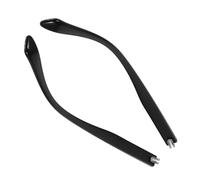 FOMIYES Aste Per Occhiali Ricambio in Metallo Design Antiscivolo Per Prevenire La Caduta Aste Compatibili La Maggior Parte Degli Occhiali