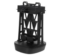 FOMIYES Avvolgitore Automatico Nero in Plastica per Orologi Meccanici e Design Elegante Superficie Liscia per Esposizione in Negozio o Sul Tavolo da Trucco