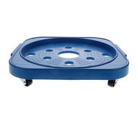 FOMIYES Base Mobile per Bombola di Propano Ruote Girevoli e Freni, Supporto Portabombola per Cucina e Giardino Vassoio Integrato