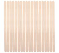 FOMIYES Bastoncini di Cera in Legno 100 Pezzi 140x6x2mm Spatole per Depilazione Bordo Arrotondato per Ceretta Corpo Sopracciglia Uso Professionale e Domestico