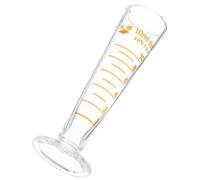 FOMIYES Bicchieri Graduati in Vetro 10 Ml Misurino da Laboratorio per Misurazione Precisa di Liquidi in Laboratori Scientifici Colore Casuale
