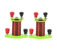 FOMIYES Bobina di Induzione Primaria e Secondaria 2 Pezzi per Esperimenti di Fisica Elettromagnetica Kit Didattico per Scuola e Università Materiale Dimostrativo per Laboratorio