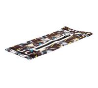 FOMIYES Borsa per Cellulare da Polso Zip, Portafoglio da Polso Sportivo, Tessuto, Marrone, per Jogging e Sollevamento