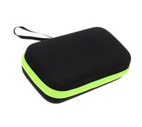 FOMIYES Borsa Per Rasoio Portatile Eva Con Cerniera Verde Custodia Da Viaggio Per Rasoio e Accessori Organizer Compatto e Durevole Protezione Completa Da Urti e Polvere