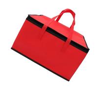 FOMIYES Borsa Termica per Alimenti in Alluminio 35x35x22 Cm Manico Portatile, Sacchetto per Pranzo e Picnic, Contenitore Termico per Conservazione Prodotti Freschi e Trasporto Pasti