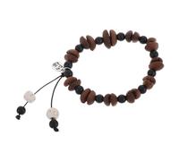FOMIYES Bracciale Elasticizzato Chicchi Di Caffè Naturali Accessorio Per Amanti Del Caffè Con Unico Gioiello Minimalista Come Per