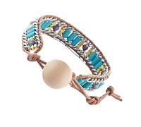 FOMIYES Bracciale Pietre Naturali per Speciali e Casual Design