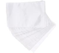 FOMIYES Buste Adesive Trasparenti 100 Pezzi 120X180Mm Impermeabili per Imballaggi Cartone e Plastica per Uffici e Spedizioni