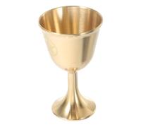 FOMIYES Calice Pentagramma Vintage in Rame Oro per Preghiere e Riti | Tocco Mistico, Uso Versatile, Decorazione Elegante per Casa, Forma Pentagramma, Stile Unico