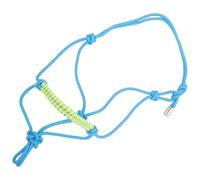 FOMIYES Capezza per Cavalli Regolabile in Corda Resistente All’usura, Cavezza da Addestramento Completa e Leggera, Collare a Testa di Cavallo Pratico per Equitazione e Colore Casuale