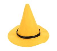 FOMIYES Cappello da Strega di Halloween: Cappello a Cilindro da Mago in Feltro di Halloween con Larga per Travestimenti, Accessorio per Costumi da Cosplay, Piccolo Copricapo