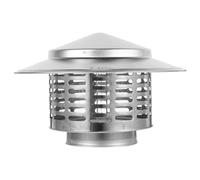 FOMIYES Cappello per Stufa Resistente alla Pioggia Dispositivo di Drenaggio Rapido, per Coperture Esterne senza Attrezzi