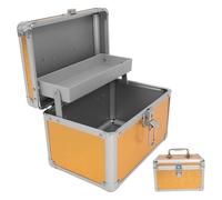 FOMIYES Cassetta Degli Attrezzi in Lega Di Alluminio A Strati Meccanismo Di Bloccaggio Robusto E Scorrevole Per I Viaggi