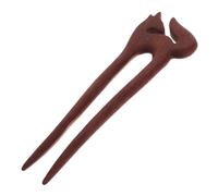 FOMIYES cera per forchette per accessori per per donna forcina cinese cravatte barrette hair clip forchetta per ti spilli i Legno di sandalo rosso