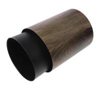 FOMIYES Cestino della Spazzatura da 8L Effetto Legno, Bidone per Raccolta Differenziata Domestica, per Bagno, Cucina e Ufficio, Materiale Resistente e Pratico