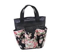 FOMIYES Cestino Portaoggetti da Doccia Pieghevole in Rete Borsa da Bagno Organizer da Toilette Portatile Adatto per Shampoo Sapone Asciugamano per Viaggio e Fitness