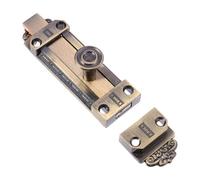 FOMIYES Chiavistello Vintage in Lega di Zinco Molla, per Porta | Sicurezza e Privacy Aggiuntive, Finitura Retrò Stile , per Bagno, Appartamenti in Affitto, Fibbia