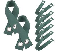 FOMIYES Cinghie di Supporto per Alberi 8 Pezzi in Nylon con Occhielli per Picchettamento, Porta-Albero Antivento per Piante Giovani, Utensile Fissaggio Ceppi Resistente per Giardinaggio