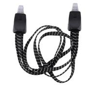 FOMIYES Cinghie Elastiche Portapacchi Bici 5 Pezzi Gancio Plastica Resistente, Corda Elastica Piatta Regolabile per Fissaggio Bagagli e Carico in Mountain Bike