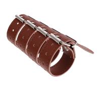 FOMIYES Cinghie Regolabili per Cestino Bici in Similpelle Marrone 4 Pezzi Accessori per Bici e Adulti Stabilizzatori e Decorazioni Ciclismo per Fissaggio Sicuro del Cestino