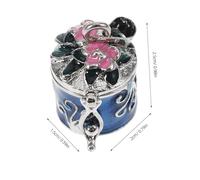 FOMIYES Ciondolo Di Cenere Gioielli in Urna Per Ceneri Di Cane Pendente Gioielli Commemorativi Per Le Ceneri Ricordi Per La Collana Di Ceneri Ciondolo Fai Da Te Rame Blue