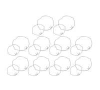 FOMIYES Clip a Molla di Fissaggio in Metallo per Faretti Mr11 Mr16, 20 Pezzi, Accessori per Illuminazione da Incasso Morsetti Sicuri e Multi-Posizione per Uso Domestico e Commerciale