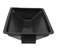 FOMIYES Comoda per Anziani Vasino per Sedia a Rotelle in Plastica Spessa Nera Vasino per Adulti Leggero e Compatto Accessorio Pratico per Wc Accanto al Letto Adatto a Casa e Ospedale