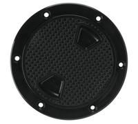 FOMIYES Copertura per Foro di Ispezione Rotonda ABS 6 Pollici Coperchio Boccaporto Antiscivolo per Kayak e Yacht Accessorio di Controllo Guarnizione in Gomma per Barche Roulotte e