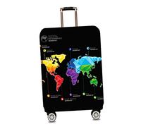 FOMIYES Copertura per polvere per bagagli valigie coperture viaggio modellato viaggiare cabina copertura della valigia del carrello copertura per bagagli Protettore dei bagagli
