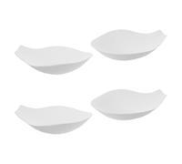 FOMIYES Coppa Protettiva Morbida Uomo 4 Pezzi, Imbottitura Rigonfiamento a U Assorbente, Coppa per Aumentare Volume Maschile Adatta per Sport Acquatici e Fitness