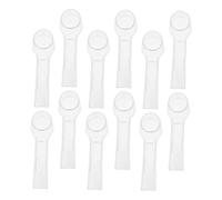 FOMIYES Copri Testine Spazzolino Elettrico Viaggio Protezione Antipolvere Trasparente per Testine Oral 12 Pezzi per Famiglia e Viaggi