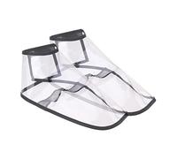 FOMIYES Copriscarpe Trasparenti in Tpu Antiscivolo Per Barbieri e Professionisti Contenimento Capelli Facile Applicazione Protezione Igienica Per Scarpe