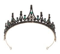 FOMIYES Corona Barocca in Lega con Cristalli per Accessori Chioma Sposa Principessa