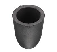 FOMIYES Crogiolo in Grafite per Fusione Metalli 87X110Mm Crogiolo Piatto ad Alta Purezza Resistente Alte Temperature Strumento per Raffinazione Oro Argento Rame in Fonderia Artigianale