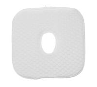 FOMIYES Cuscino per Piercing Orecchio in Memory Foam con Foro Supporto Auricolare Ergonomico Bianco per Chi Dorme Sul Fianco Protezione da Infezioni e Fastidi Cuscino da Viaggio