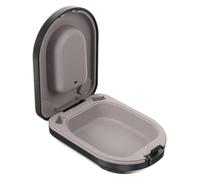 FOMIYES Custodia Rigida Piccola per Apparecchi Acustici Portatile e Antiurto con Sigillato per Protezione e Asciugatura Rapida per Viaggi e Quotidiano