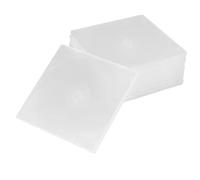 FOMIYES Custodie per CD in Plastica Trasparente 10 Pezzi Portatili Supporto per Copertine, Scatole Singole per Dvd e Archiviazione Sicura
